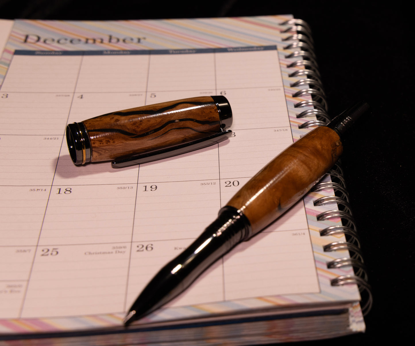 C Series Rollerball with olive and resin wood body