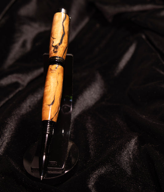 C Series Rollerball with olive and resin wood body
